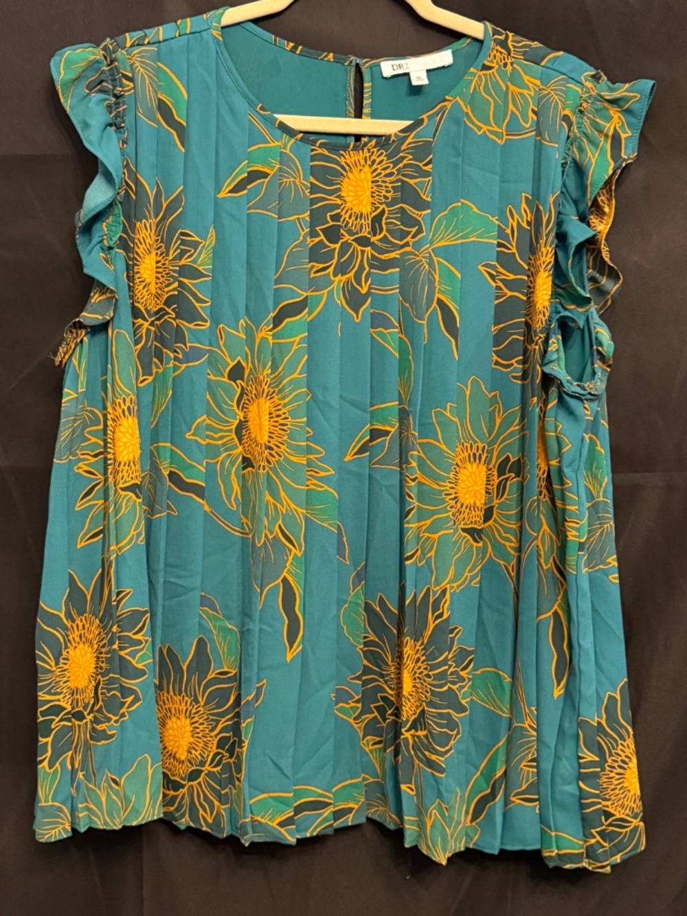 DR2 Women's Patterned Blouse (XL)